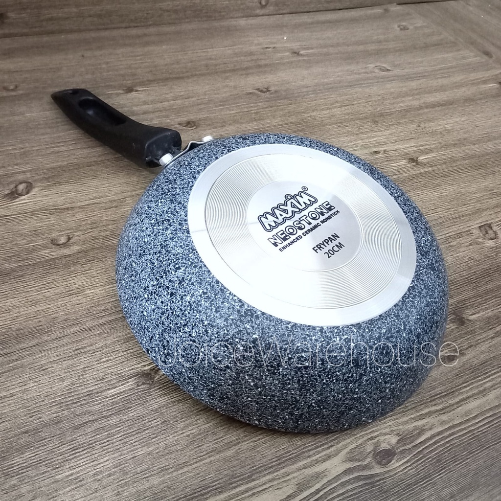 TEFLON MAXIM FRYPAN ANTI LENGKET neostone Marble Keramik 20 22 24 26cm