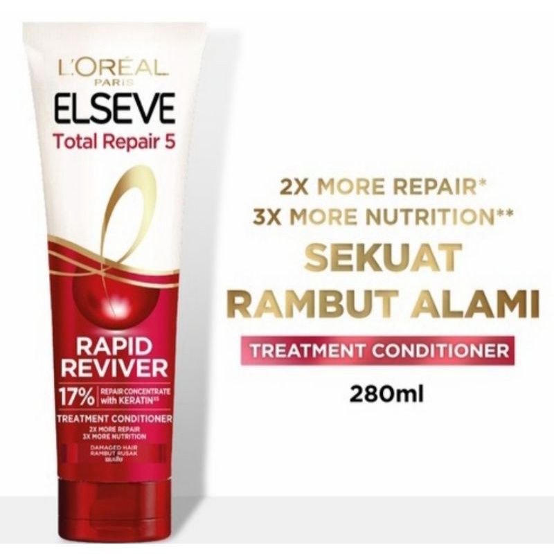 LOREAL Elseve Total Repair 5 Rapid Reviver Conditioner 280ml