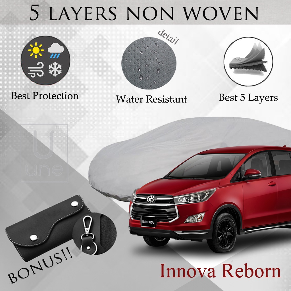 Cover Sarung Mobil INNOVA REBORN 5 Layer Protection