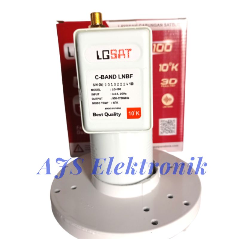 Lnb Parabola C band Single LGSAT, MMP dan Transvision