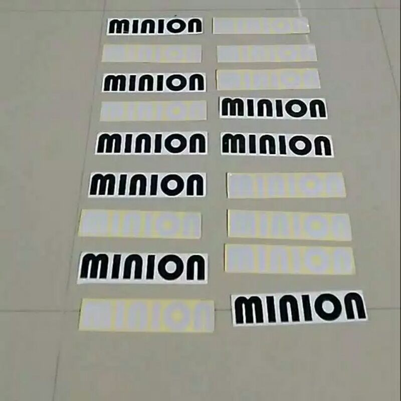 

STIKER MINION