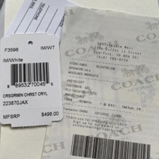 tas coach flower women bag bucket