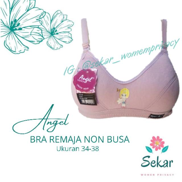 BRA ANGEL NON BUSA u/ REMAJA ukuran 34,36,38