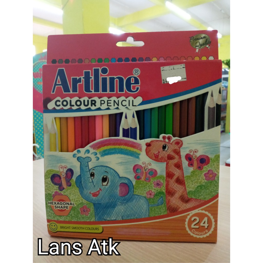 

PENSIL WARNA ARTLINE 24 WARNA persil warna