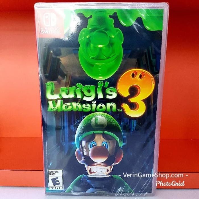 luigi's mansion 3 game card