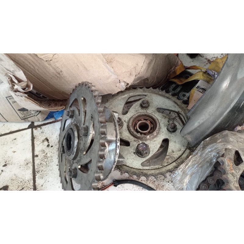 Gir belakang satria fu original copotan