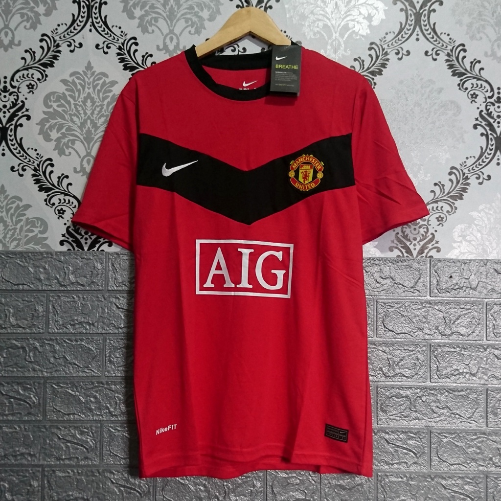 Obral Jersey Man United (MU) Home 2009 / 2010 Retro GO