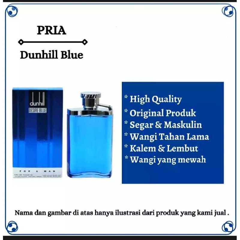 Parfum Dunhill Blue parfum dunhil pria tahan lama 30ml