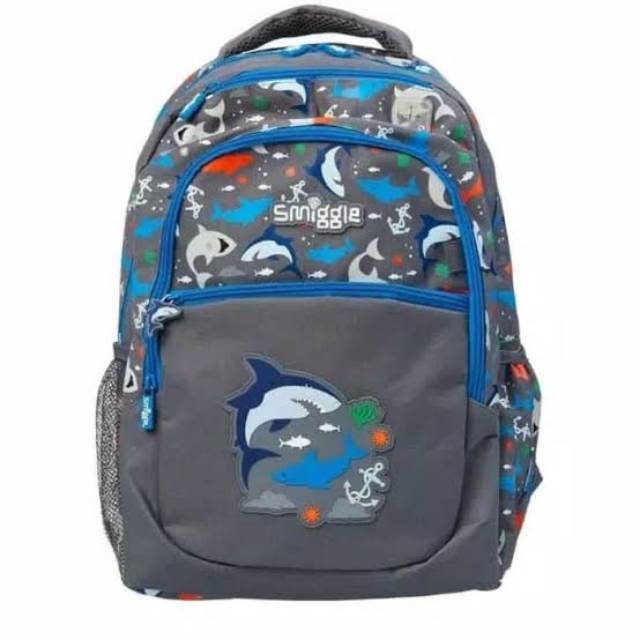 Smiggle Dejavu Shark Backpack
