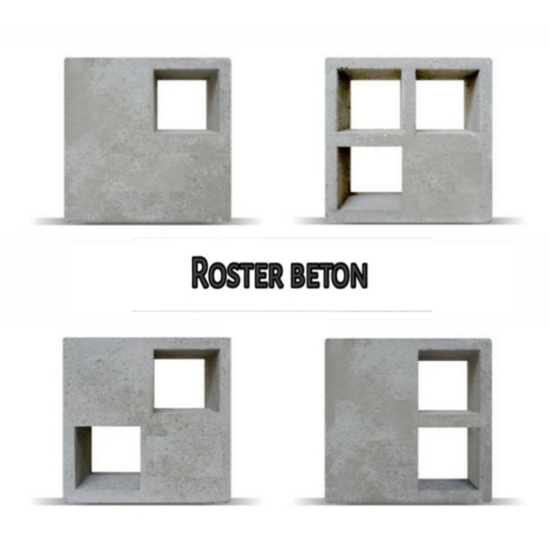 roster beton /roster minimalis/roster dadu