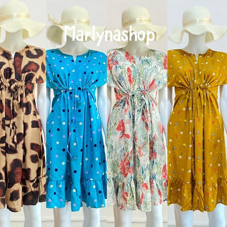 Daster ruffle serut / daster ruffle busui viral / daster serut rempel selutut • TUR.618157