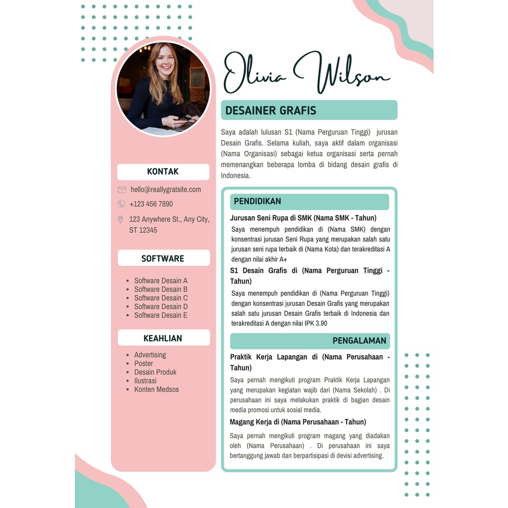 Jasa Pembuatan Surat Lamaran Kerja | Lengkap Curriculum Vitae dan Surat Lamaran