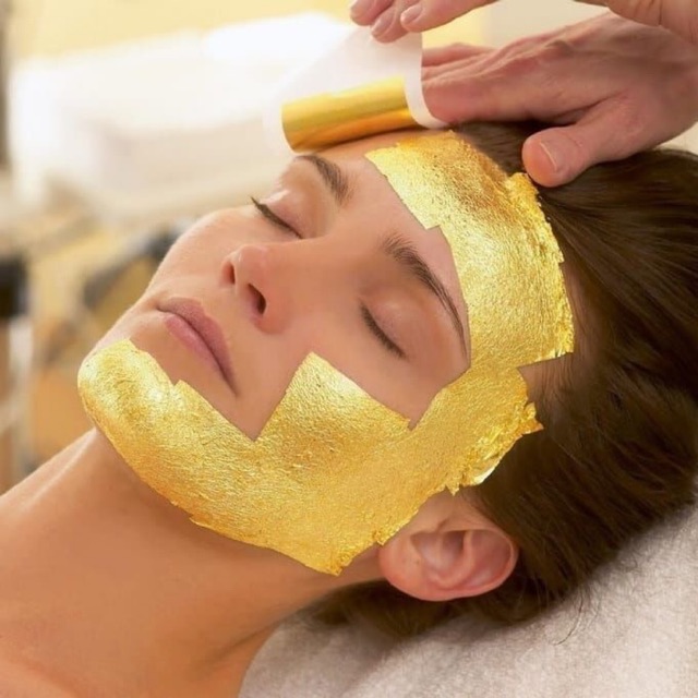 24K Pure Gold Mask