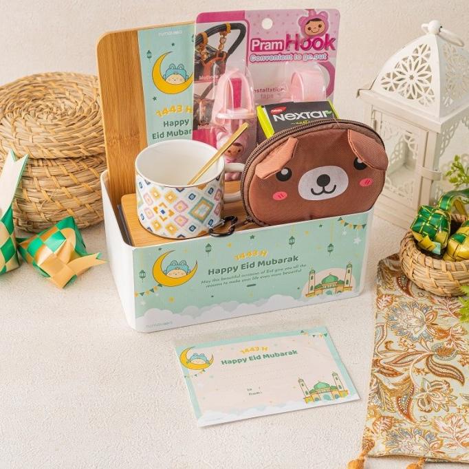 

Hampers Lebaran Eid Mubarak Totebag Ceramic Mug | Parsel Idul Fitri