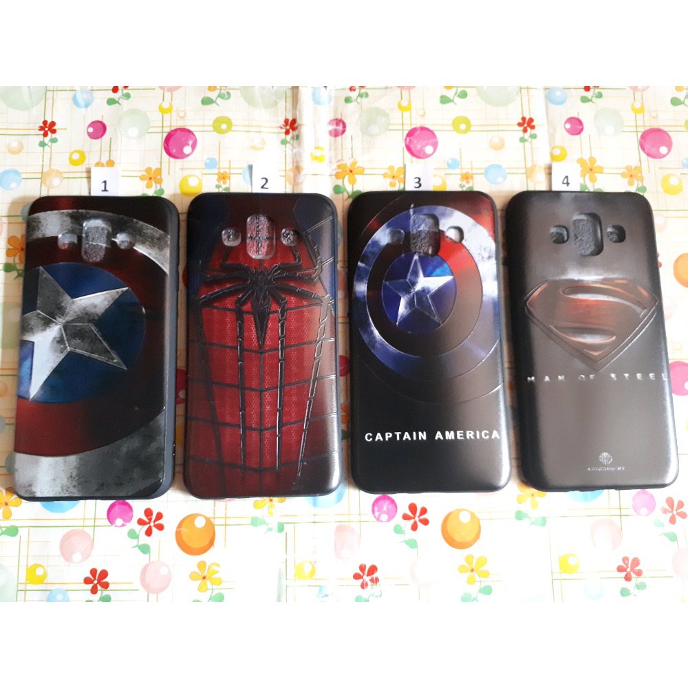 Softcase  Case Superhero For Samsung Galaxy J7 Duo 2018