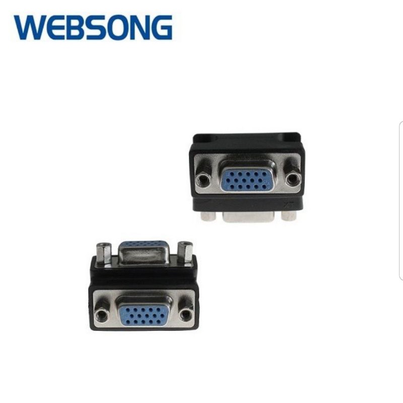 Connector VGA Female to Female 90Degree L Shape websong