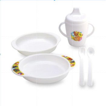 Lusty Bunny LB-1363 feeding set piring setTempat makan bayi (Kemasan Plastik)