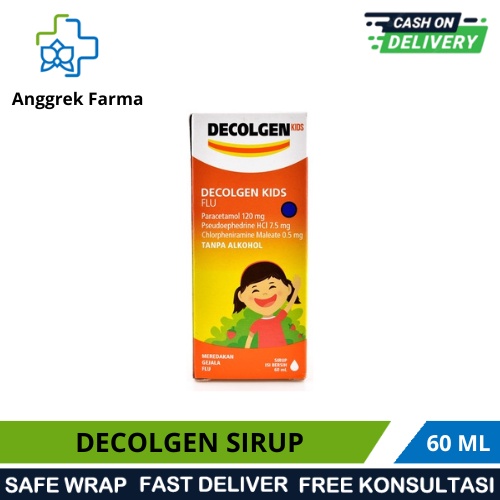 DECOLGEN SIRUP/60ML/OBAT FLU ANAK