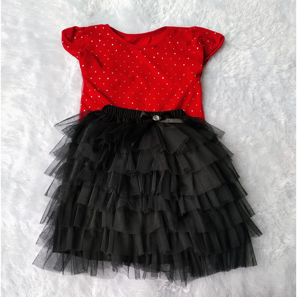 Naisa Setelan Rok Anak Perempuan - Setelan Rok Tutu Bayi - Setelan Rok Tutu Anak Perempuan - Setelan