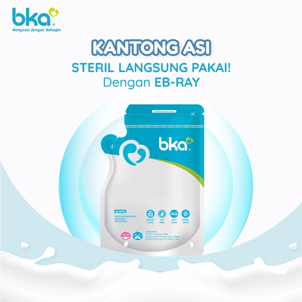 kantung asi BKA 120 ml isi 30- kantong asi bayi