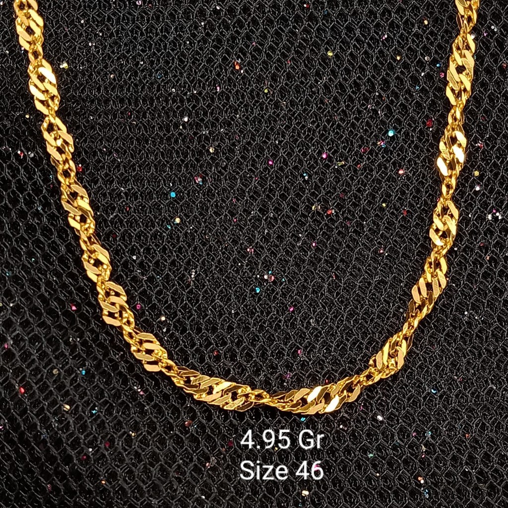 Kalung Emas 17 K - 4.95 Gr Kadar 750 - 2896