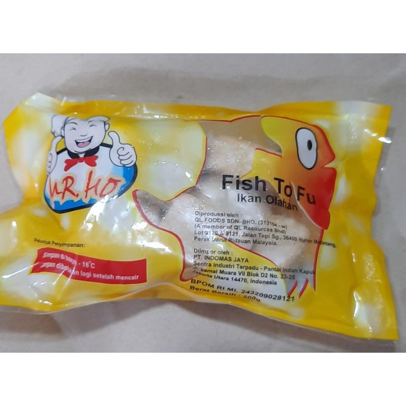 

Fish Tofu / Ikan Olahan / Shabu / Sabu merek 'Mr.Ho'