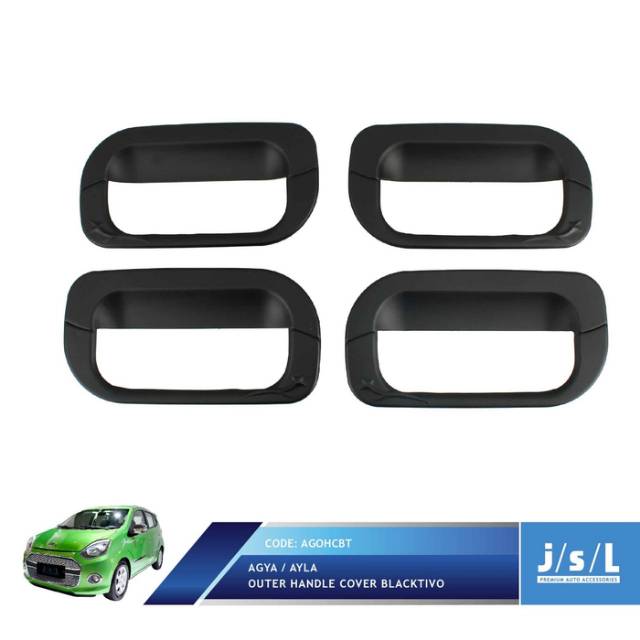 Aksesoris Tambahan Toyota Avanza 2008 2011 Outer Handle Cover Blacktivo