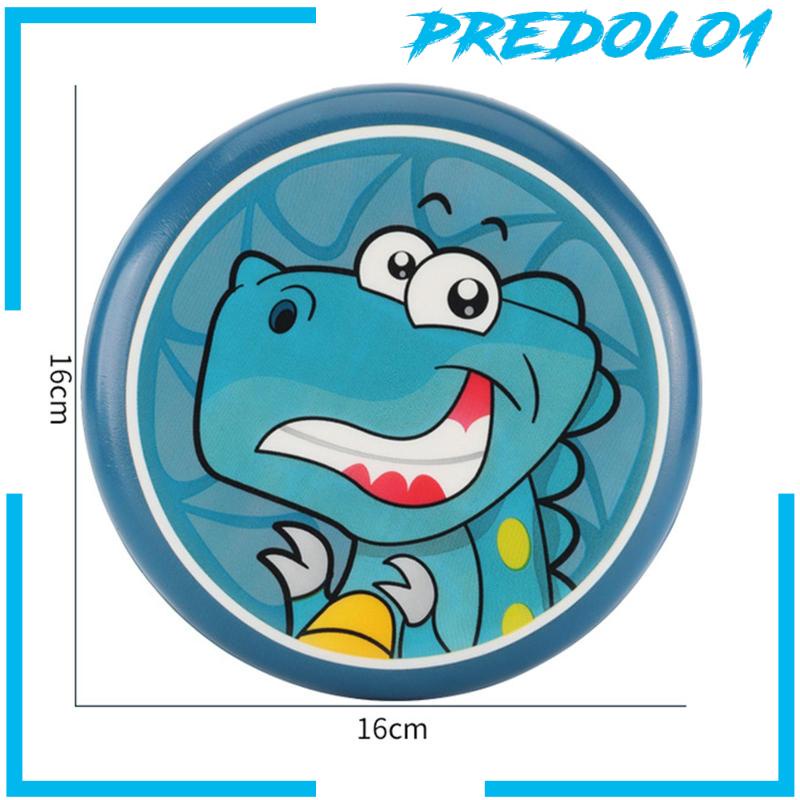 (Predolo1) Mainan Piring Terbang Flexible Motif Kartun Untuk Anak