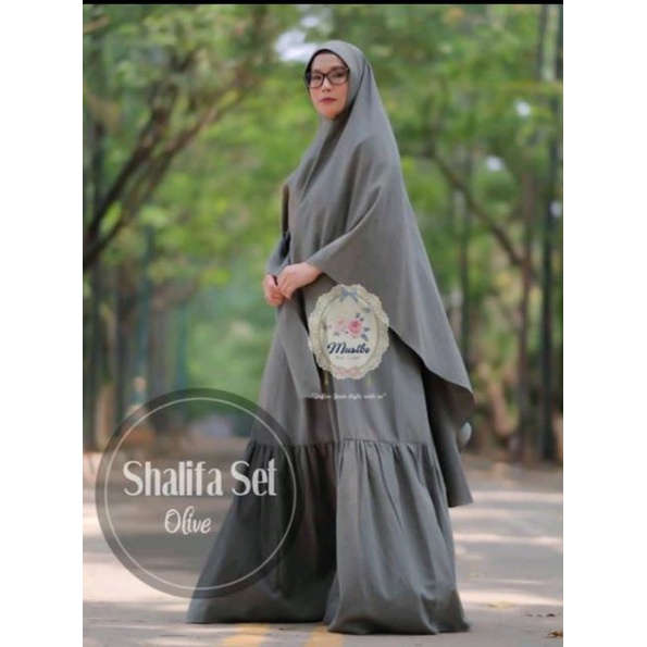 Mustbe Hijab Gamis Set Shalifa Sale