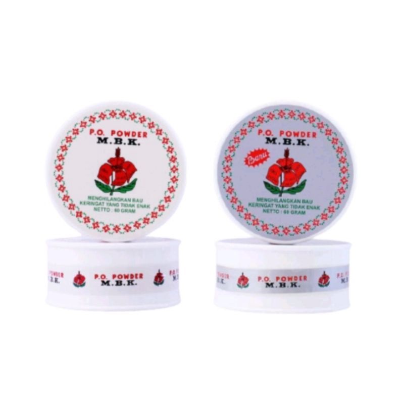 MBK powder tin 60 gr bulat/ mbk tin/Mbk powder
