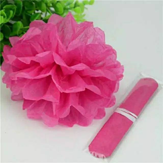 

Pompom kertas 10 cm/pompom tissue paper