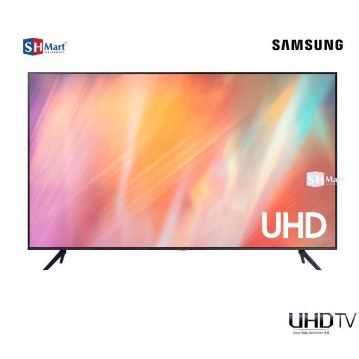 TV Samsung 50 Inch UHD 4K Smart LED TV 50AU7000 UA50AU7000 2021 (KHUSUS MEDAN)