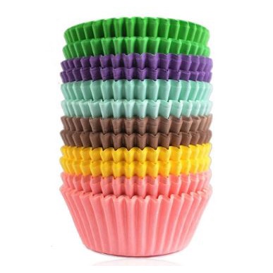 Solid Color Cupcake Liner 65X43X25mm (100pcs)