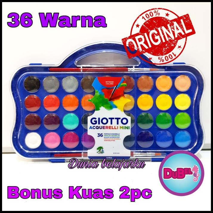 

Cat Air Giotto 36 Warna + Kuas 2 Pc