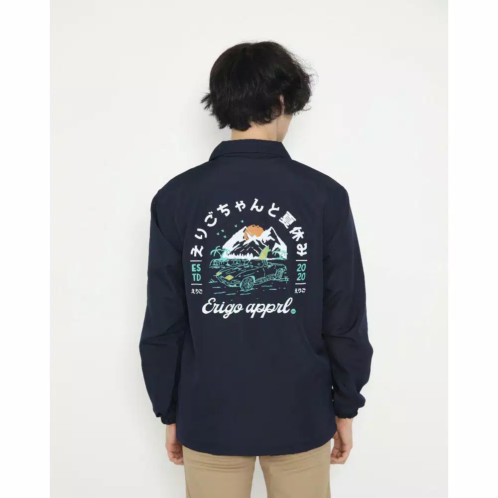 Jaket Coach Erigo Style Japan | Jaket Pria Erigo | CJ Erigo | Jaket Erigo Apparel Nippon Nonatsu | W