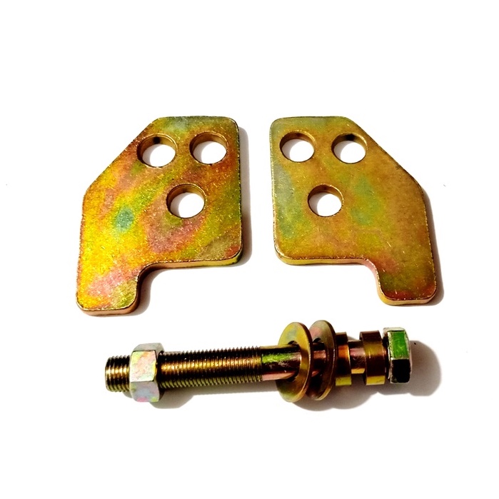 PENINGGI SHOCK DEPAN BYSON 13CM 10CM SAMBUNGAN AS SHOCK DEPAN &amp; BELAKANG YAMAHA BYSON DRAT HALUS