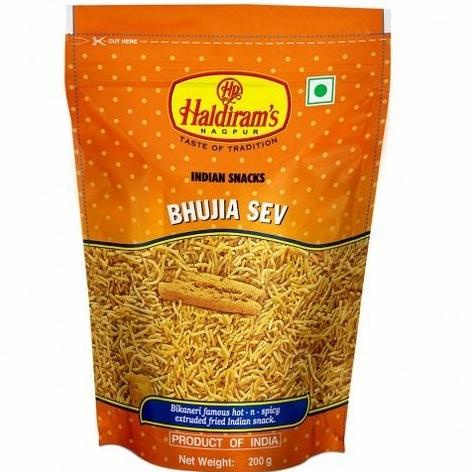 

&<&<&<&] Bhujia Sev Haldiram's 200gr / Namkeen / Indian Snack