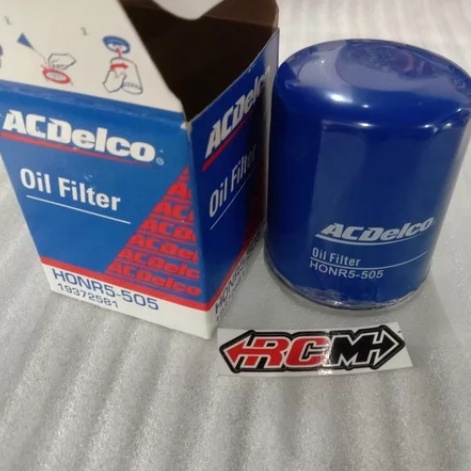 FILTER OLI SARINGAN OLIE OIL HONDA JAZZ CITY NEW CIVIC CRV HRV FREED BRIO MOBILIO HRV 1.5 CC 1.8 CC STREAM ODYSSEY CR-Z BRV ACDELCO AC DELCO ORI ORIGINAL ASLI HONR5-505