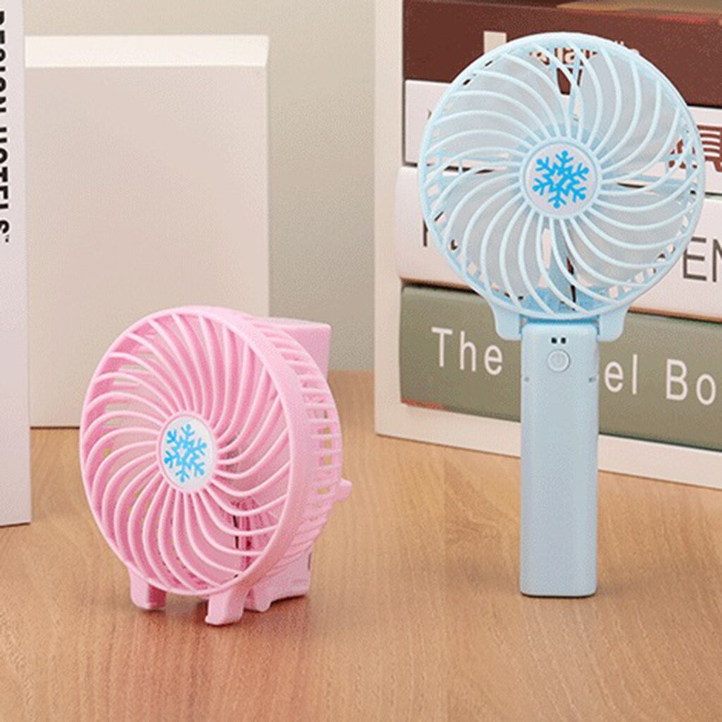 Handy Mini Fan Charge Kipas Angin Genggam Portable Bisa Di Cas Usb Dan Ada Senter