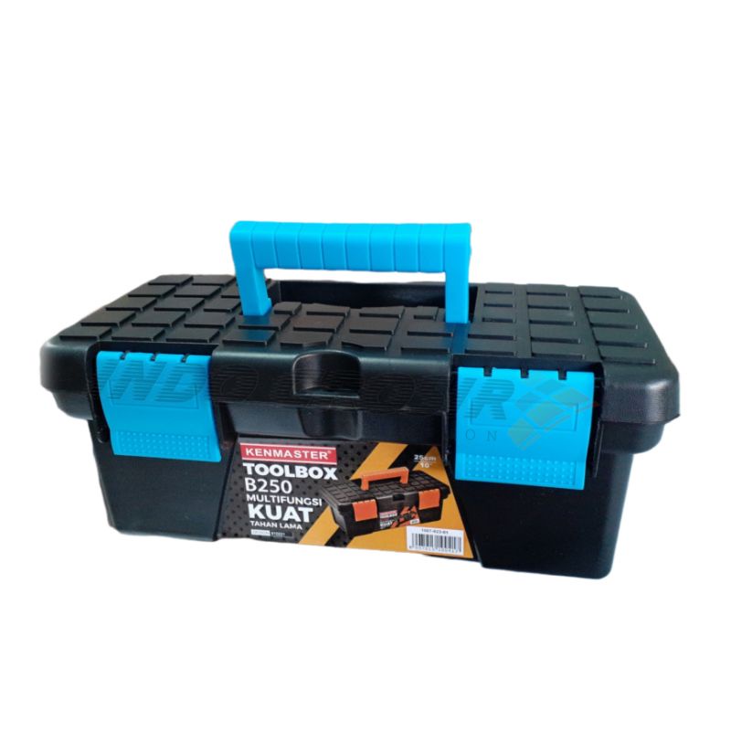 KENMASTER Toolbox Mini B250 Tool Box Multifungsi Tempat Penyimpanan Perkakas Biru Hijau Orange