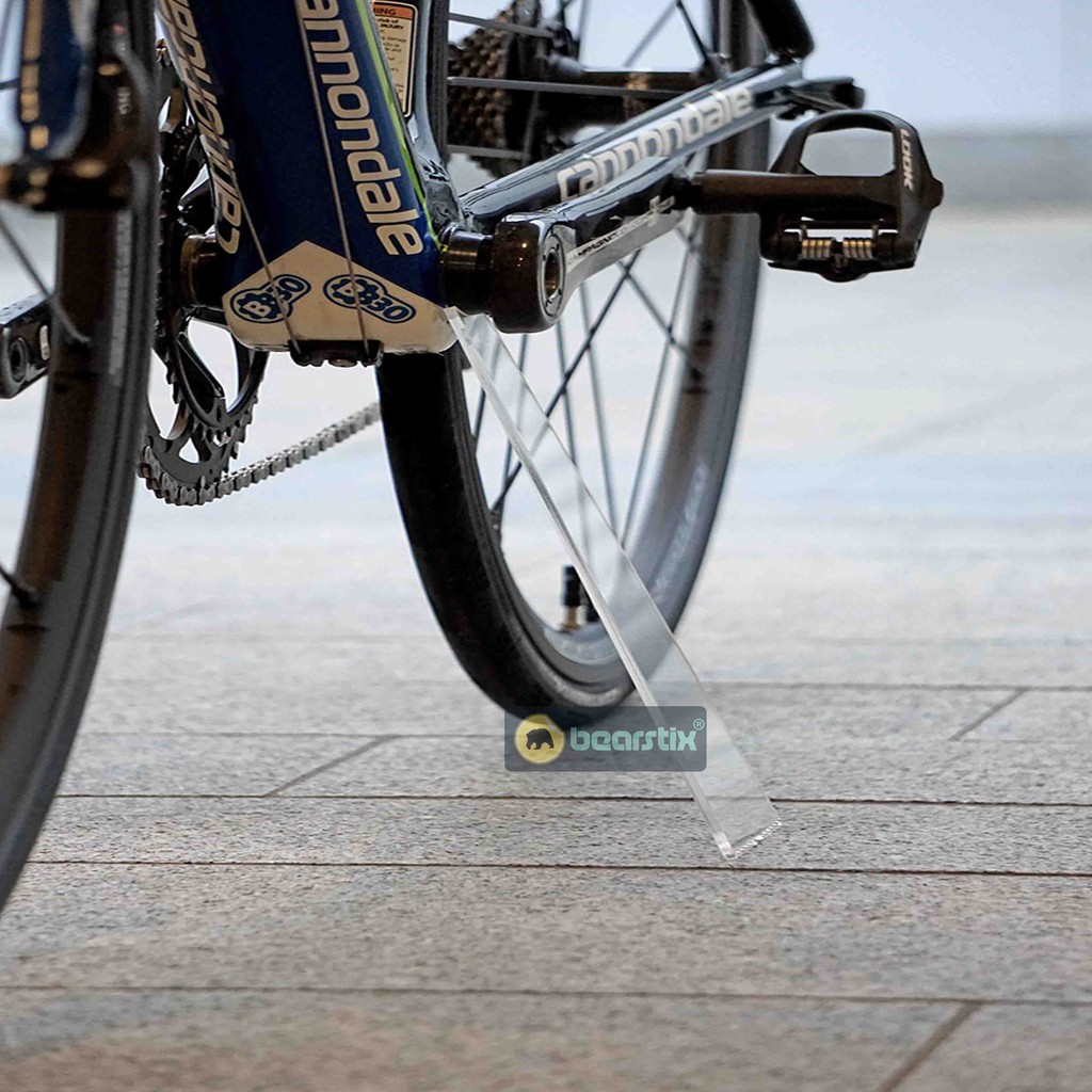 Stand Sepeda - RB Bike Holder Bening - Invisible Shadow Stand - Paddock Sepeda Lipat Roadbike MTB