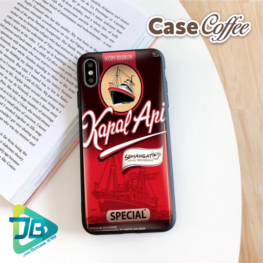 SOFTCASE COFFEE OPPO VIVO XIAOMI SAMSUNG REALME IPHONE ALL TYPE JB5177