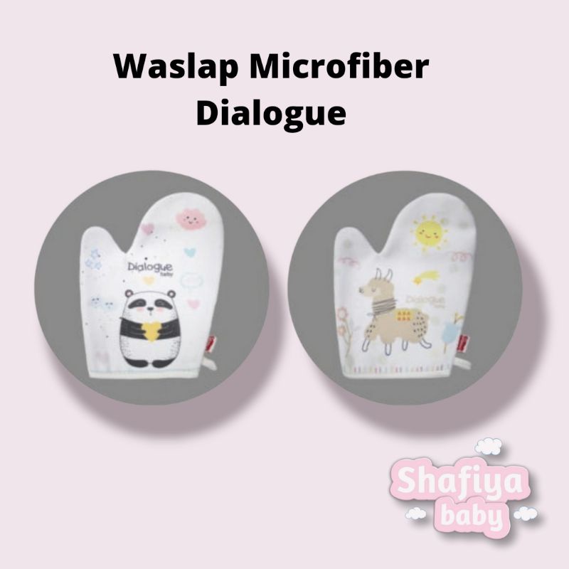 Dialogue Waslap Microfiber Bayi DGW1604 DGW1221 DGW1228 DGW1229