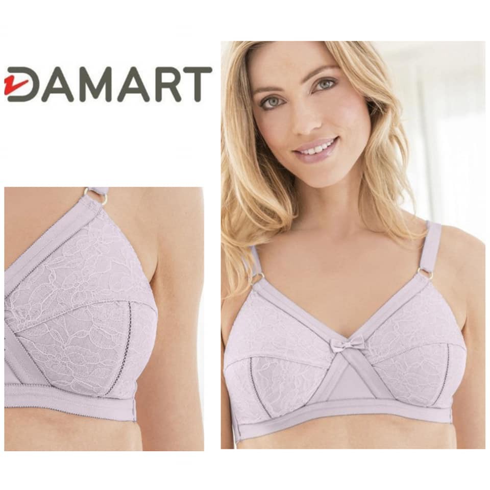 Bra Damart/ sample nonpad nonwire  Light Purple