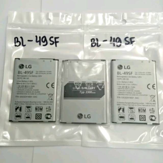 BATERAI BATRE BATTERY LG BL49SF BL - 49SF LG G4 MINI ORIGINAL