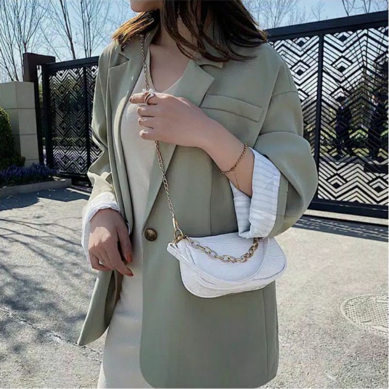 tas selempang wanita murah / Crocodile Sling Bag