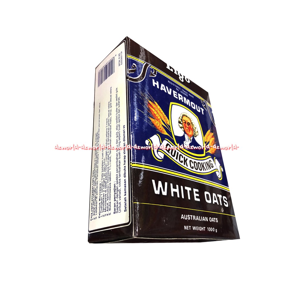 Havermout White Oats Cooking 1000gr Sereal Hafermot Ligo Oatmeal Organik Cereal Instan Sereal