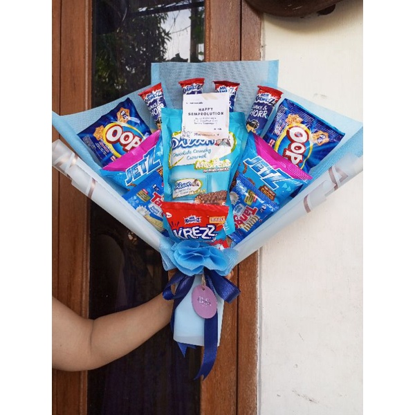 

Buket Snack paket 65 ribu