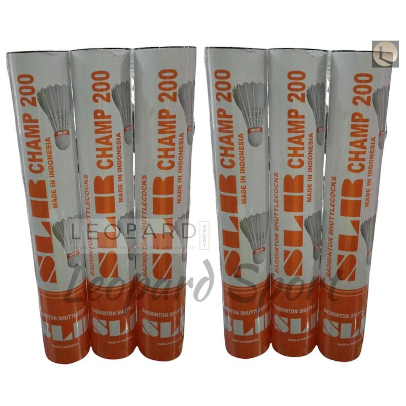 Shuttlecock SLR Champ 200 / Badminton Shuttlecock/ Kok Bulu Tangkis