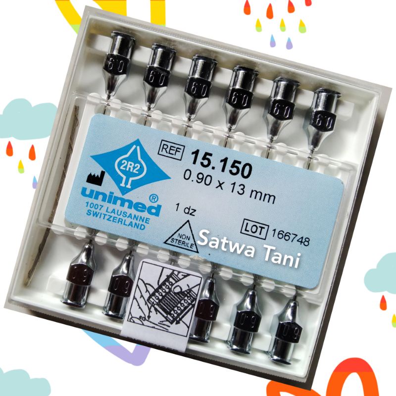 (Termurah) Jarum Socorex 0,9 x 13 mm Unimed